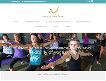 Tablet Screenshot of integrativeyogatherapysc.com